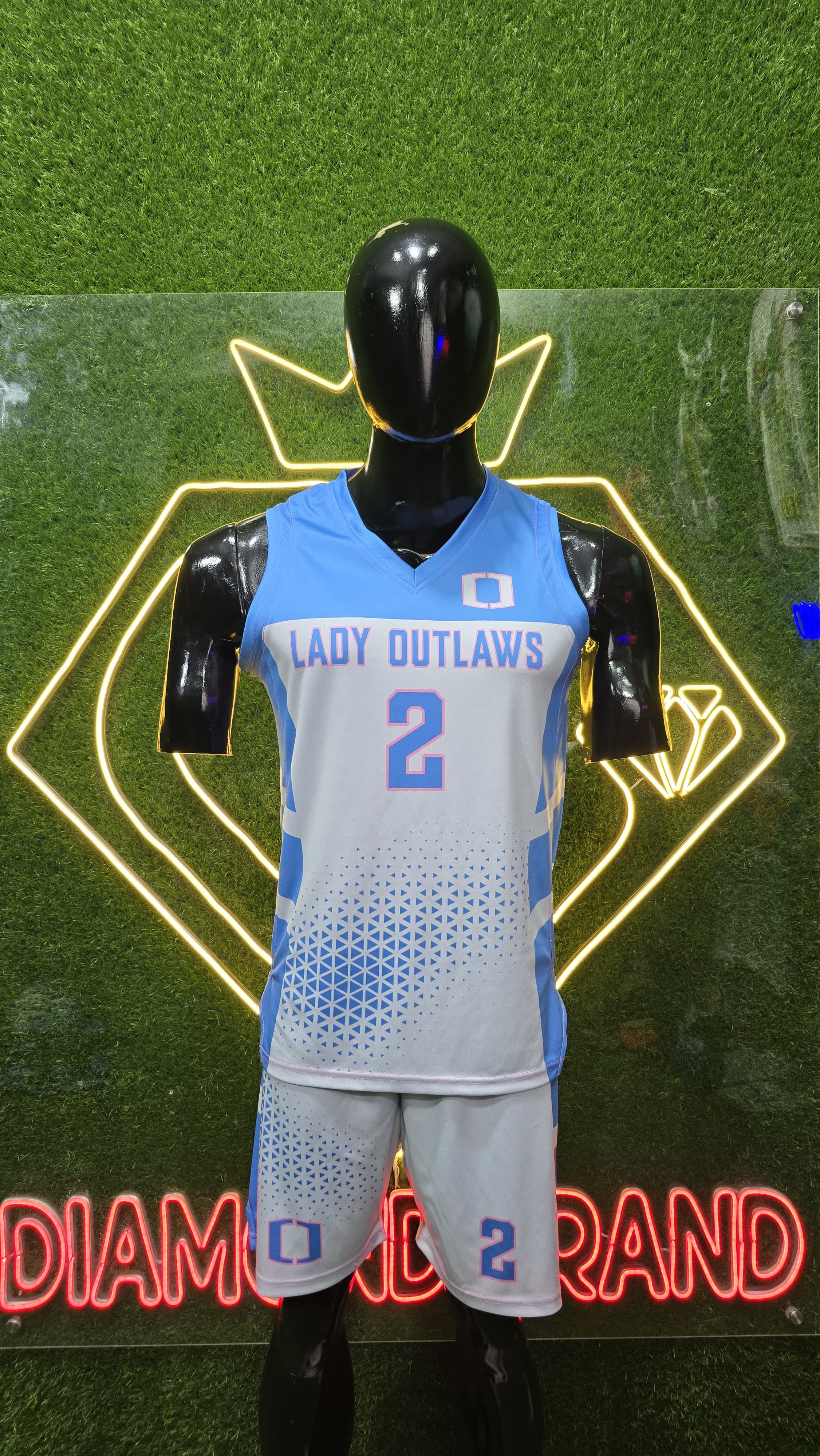 Gators Football Jersey — custom sublimated football jersey made by Diamond Brand